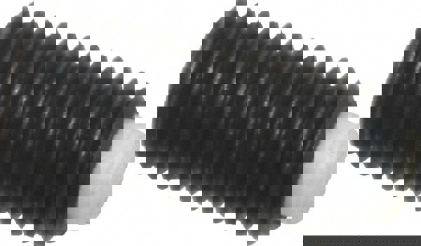 Set Screw: M6 x 1.00 x 12 mm, Soft Tip Point, Steel, Grade 5.8